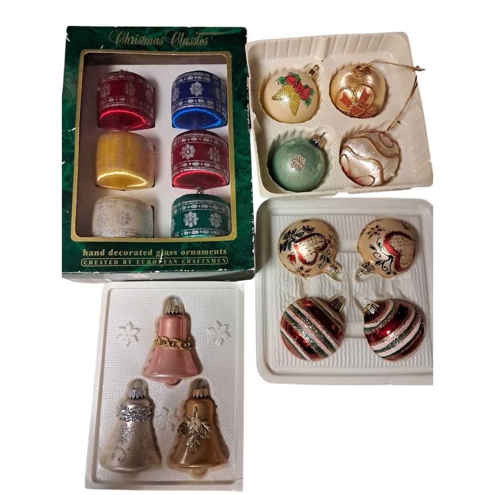 Vintage Christmas Ornaments Lot
